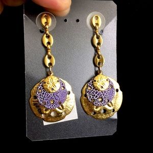 🖤NEW ghost shells earrings